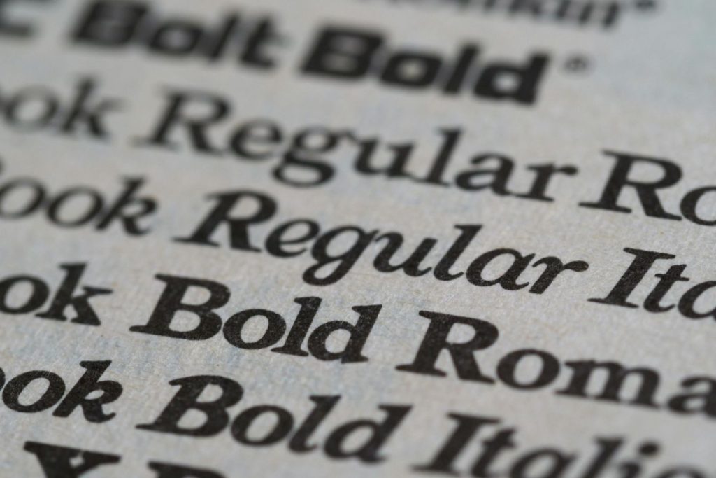 règles typographiques