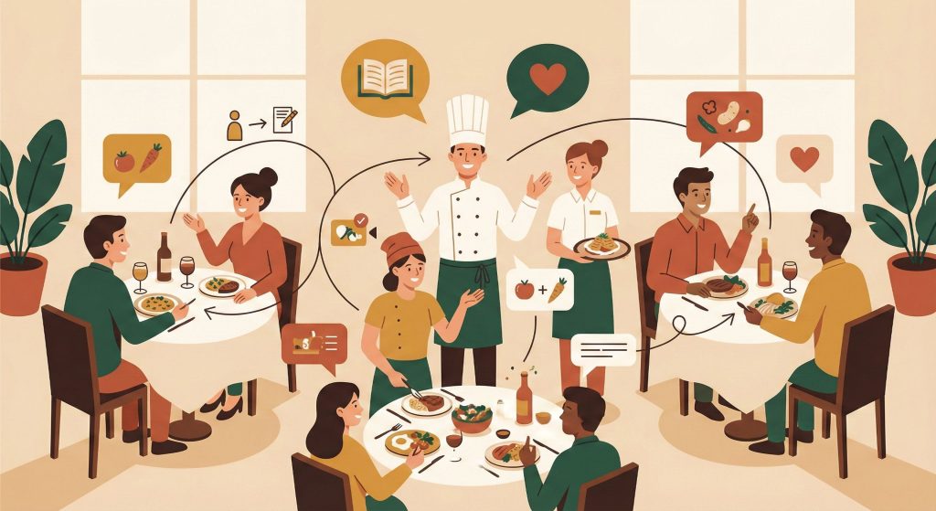 restaurant storytelling